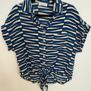 Fighting Eel Ava Sky Women's Top- Size S